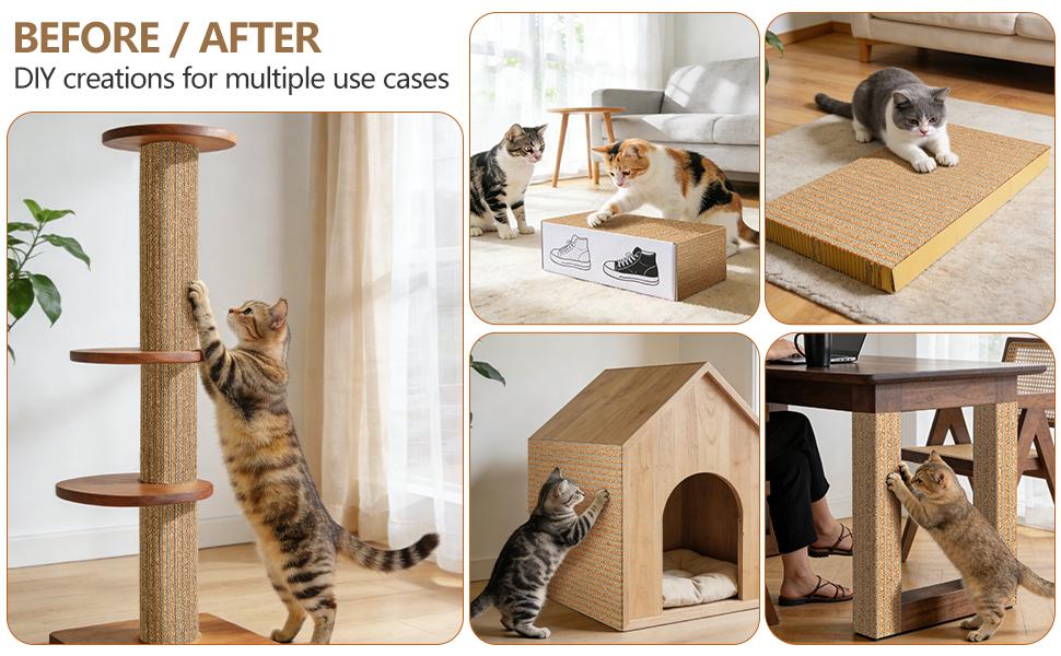 Natural Cork Cat Scratch Mat