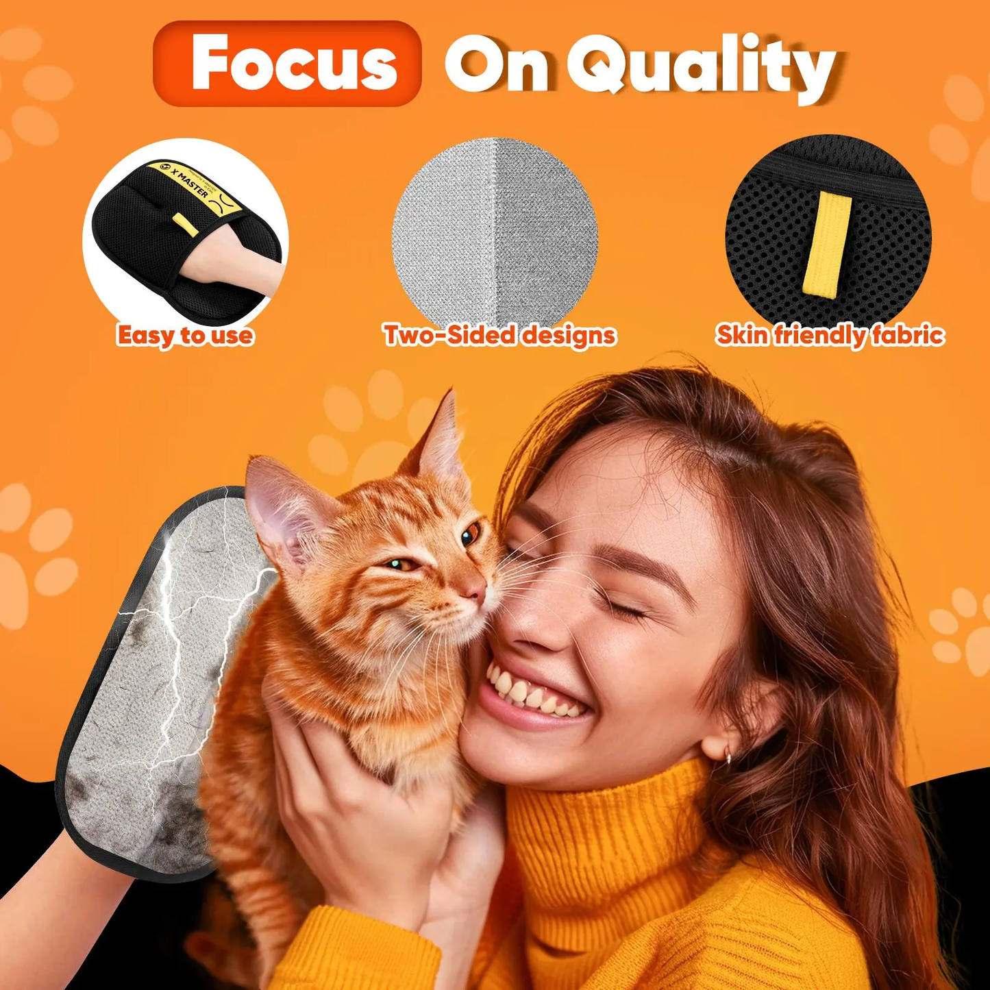 Pet Hair Remover Gloves
