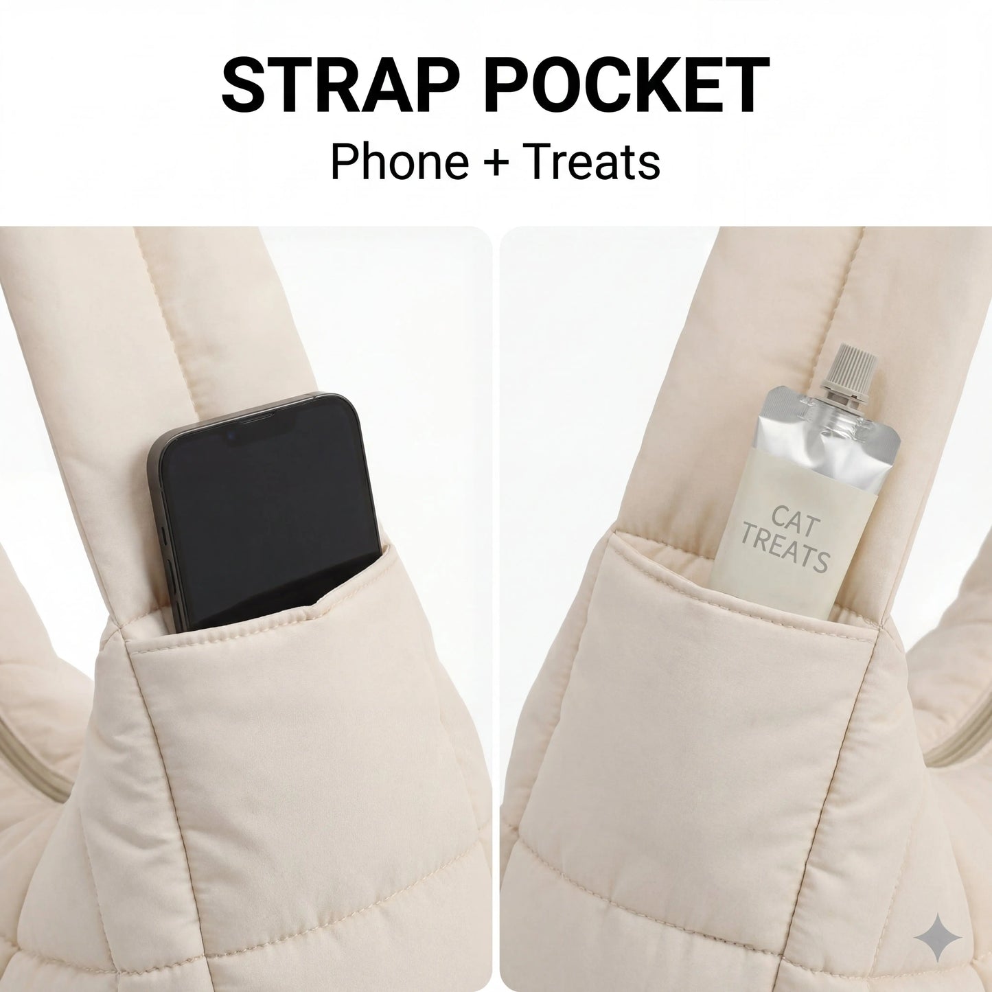 Pet Sling Carrier for Pets Up to 8 lbs – Head-Out Design with Drawstring Opening, Ultra Soft Fabric, Machine Washable, and Safety Leash Clip