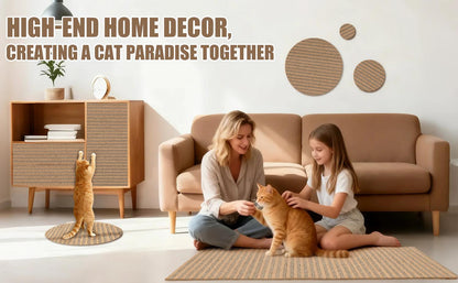 Natural Cork Cat Scratch Mat